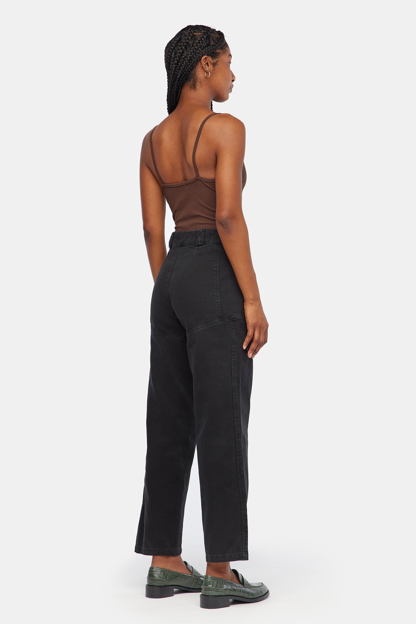 Diego Trousers - Washed Black
