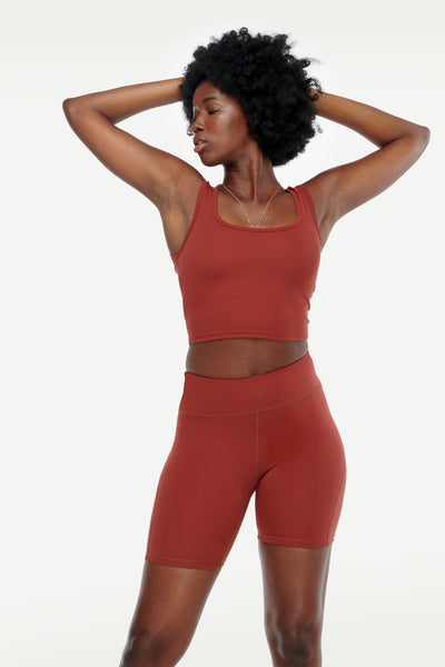 Warm Up Shorts - Brick