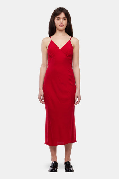 Freya Slip - Cherry Red
