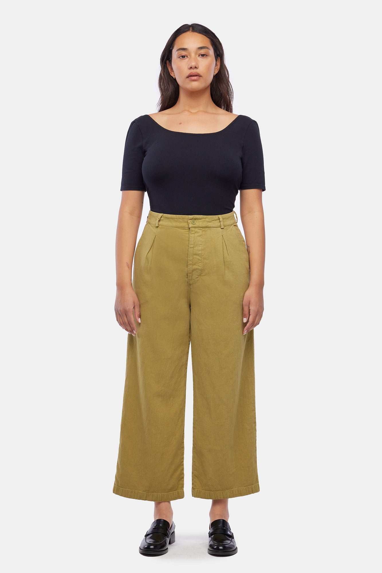 Lola Trousers - Artichoke