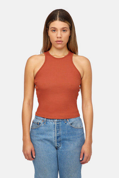 Cut Out Tank - Rust