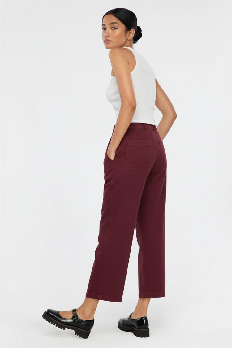 Lola Trousers - Burgundy