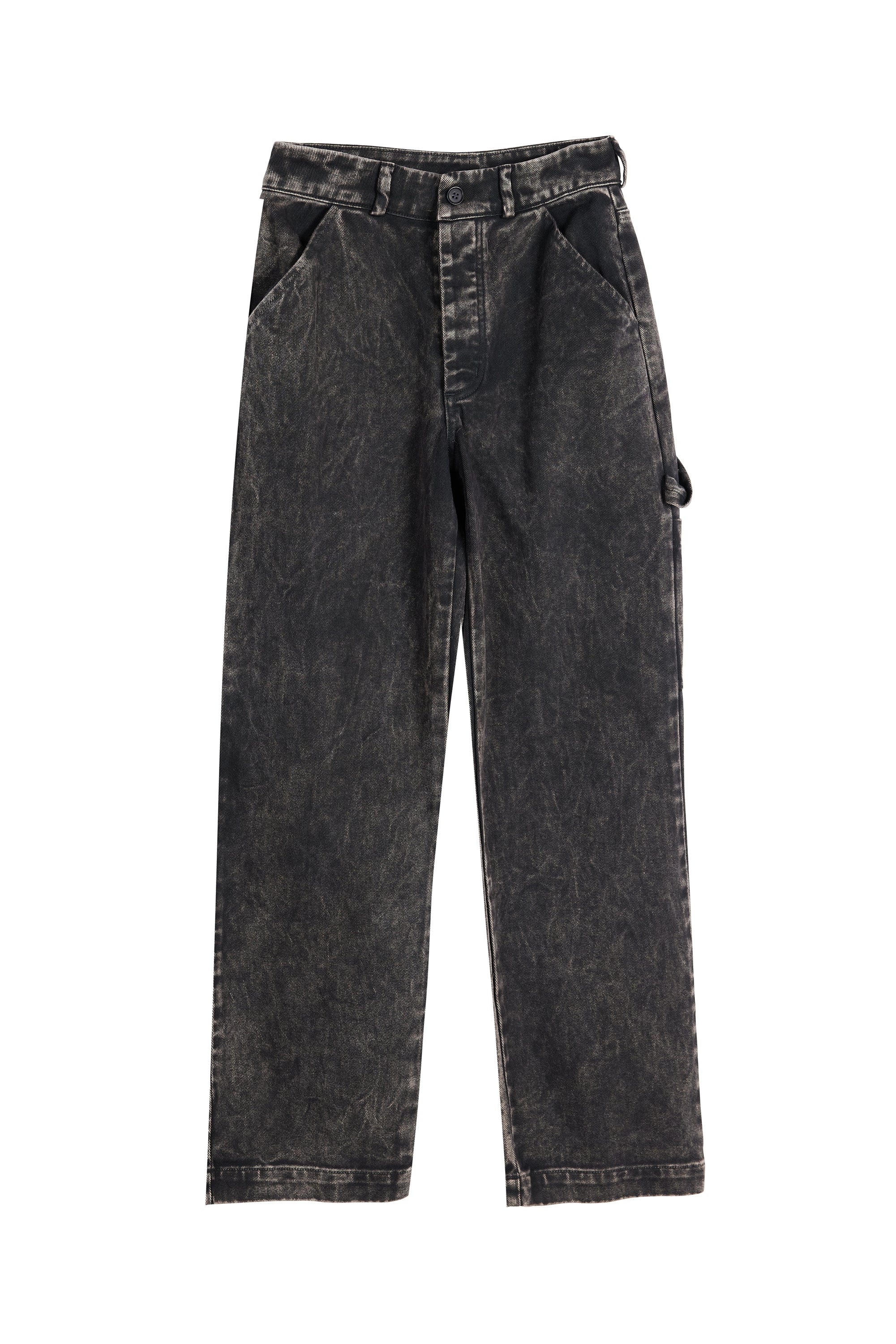 Aiden Trousers - Black Mineral Wash