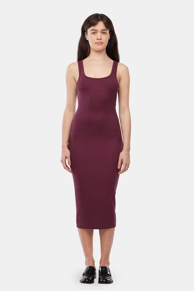 Eliah Dress - Eggplant