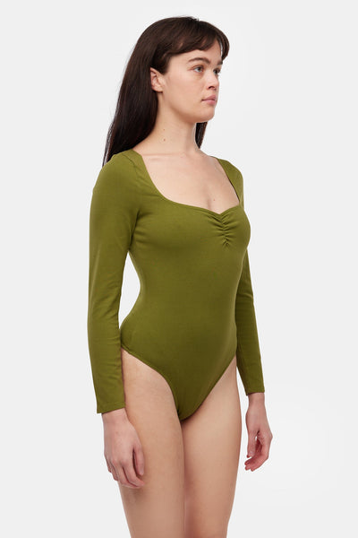Lyra Bodysuit - Moss