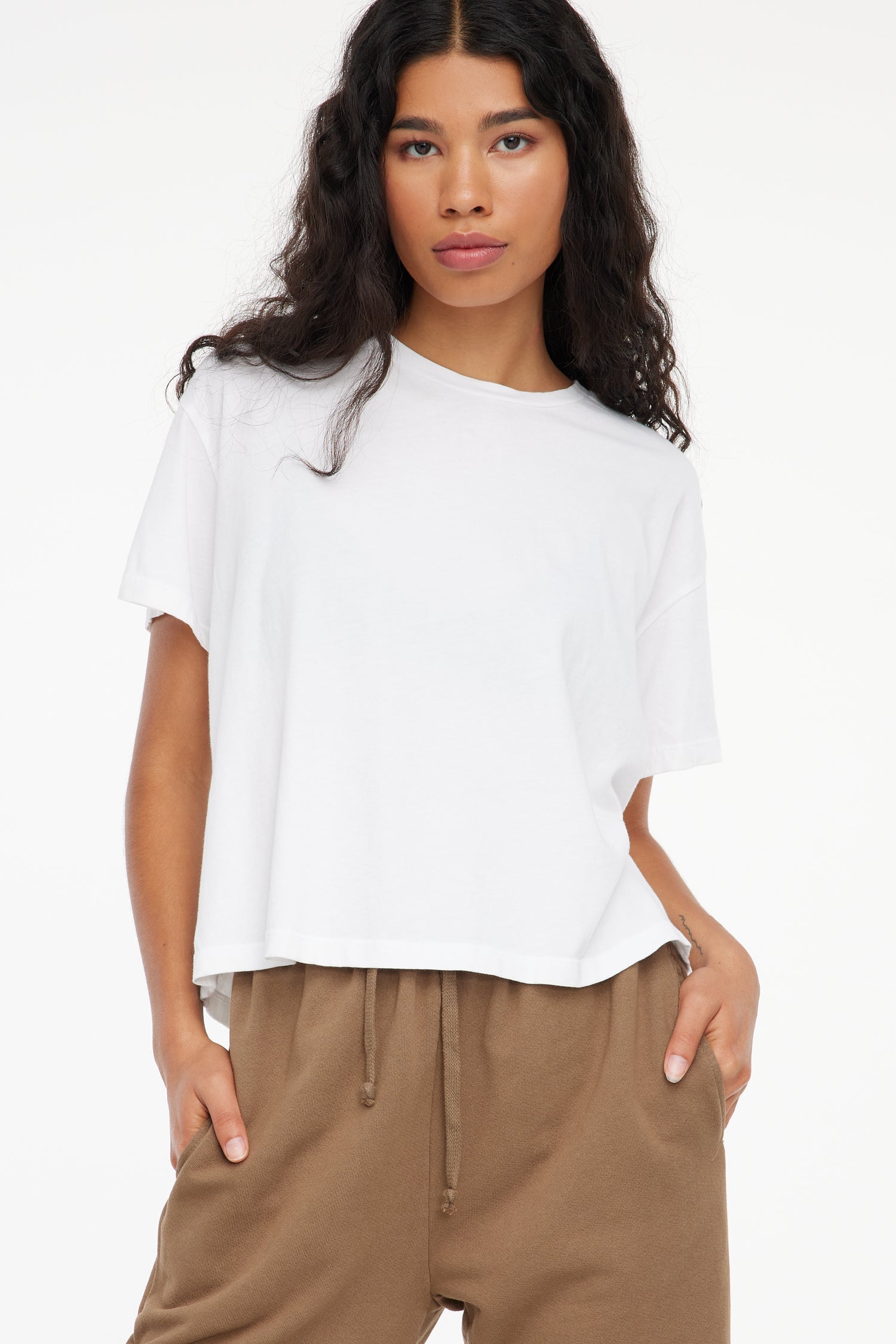 Boxy Tee - Whitewash