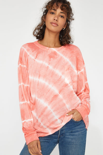 Longsleeve Crewneck - Grapefruit