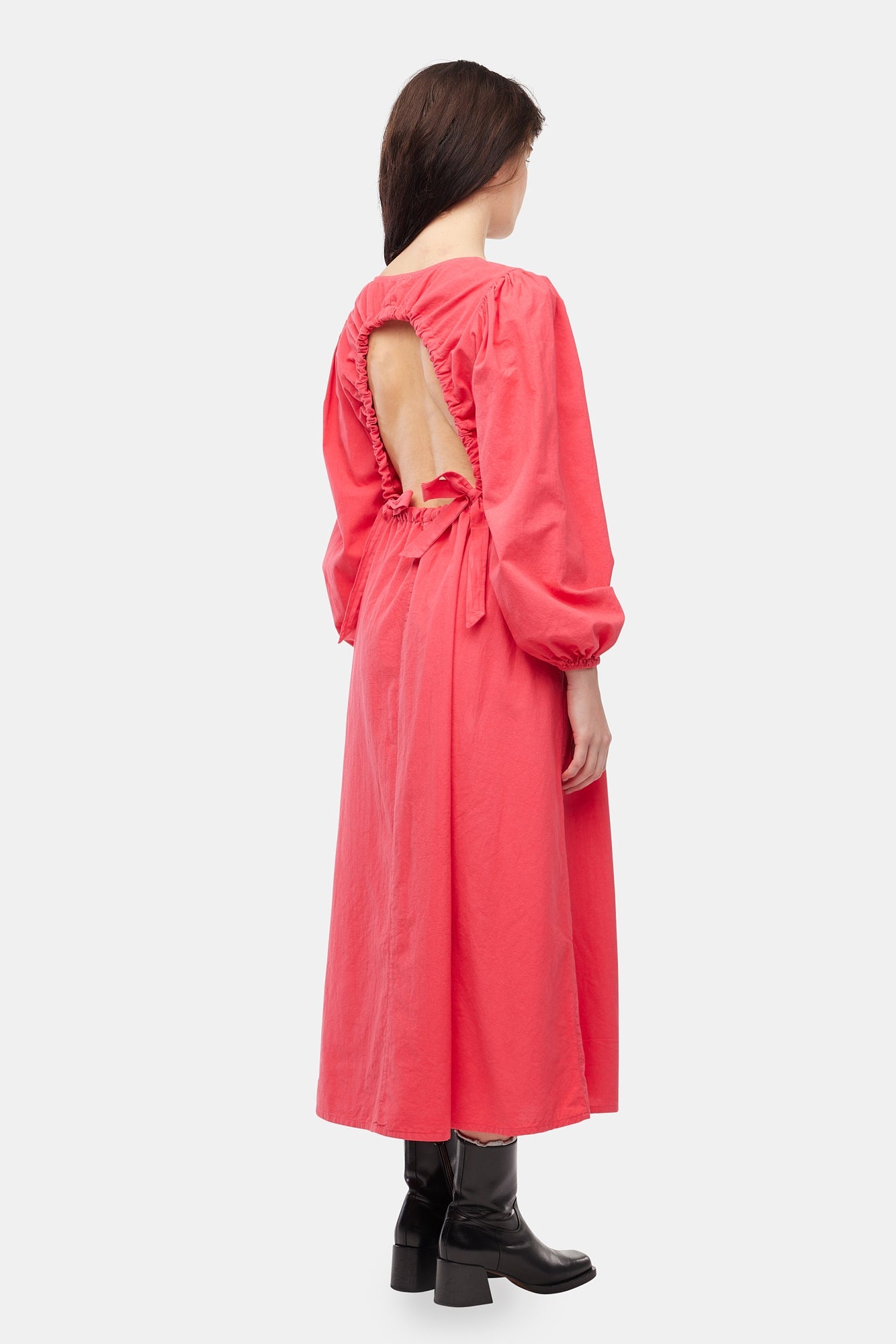 Tunnel Dress - Ruby Pink