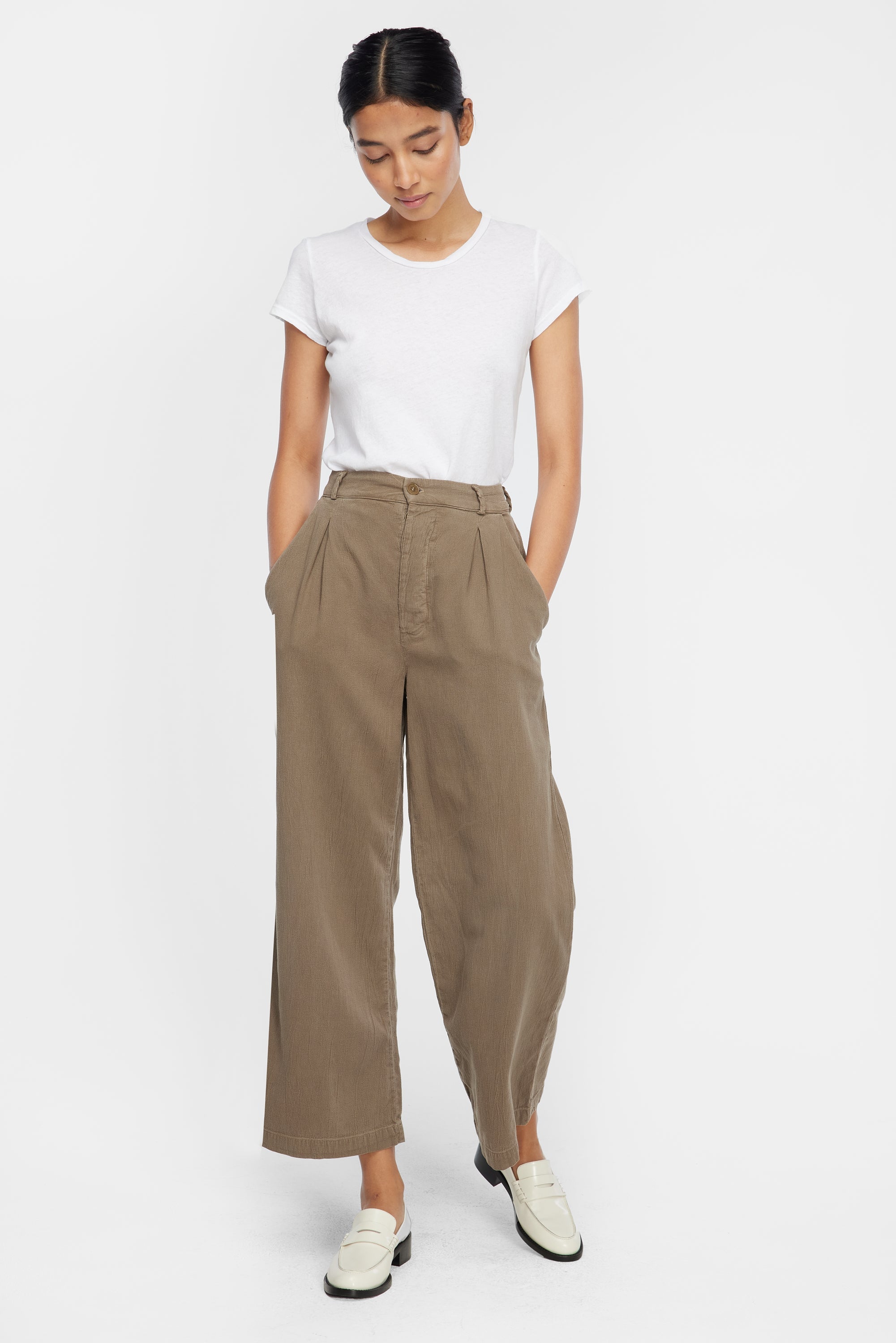 Lola Trousers - Sage