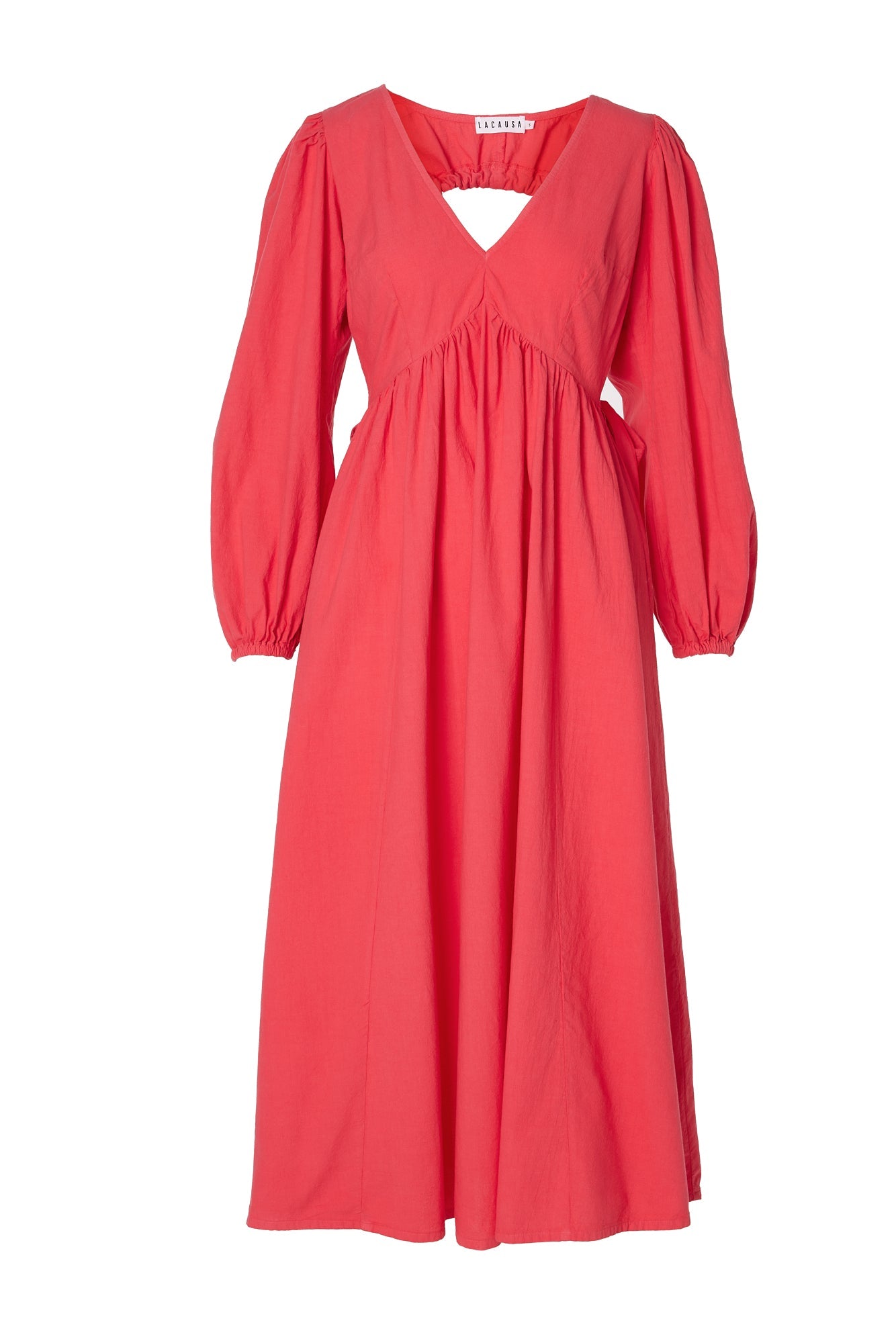 Tunnel Dress - Ruby Pink