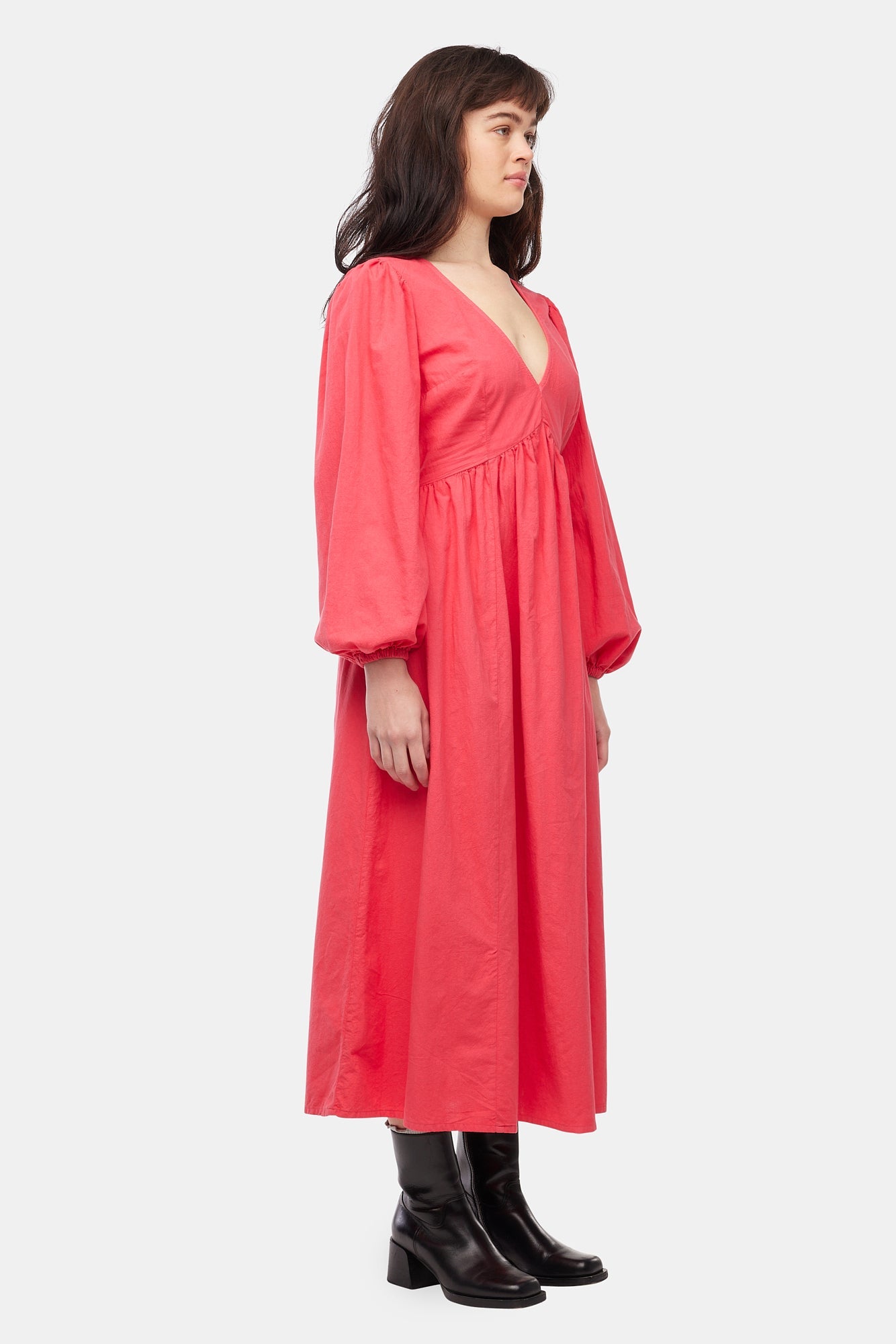 Tunnel Dress - Ruby Pink