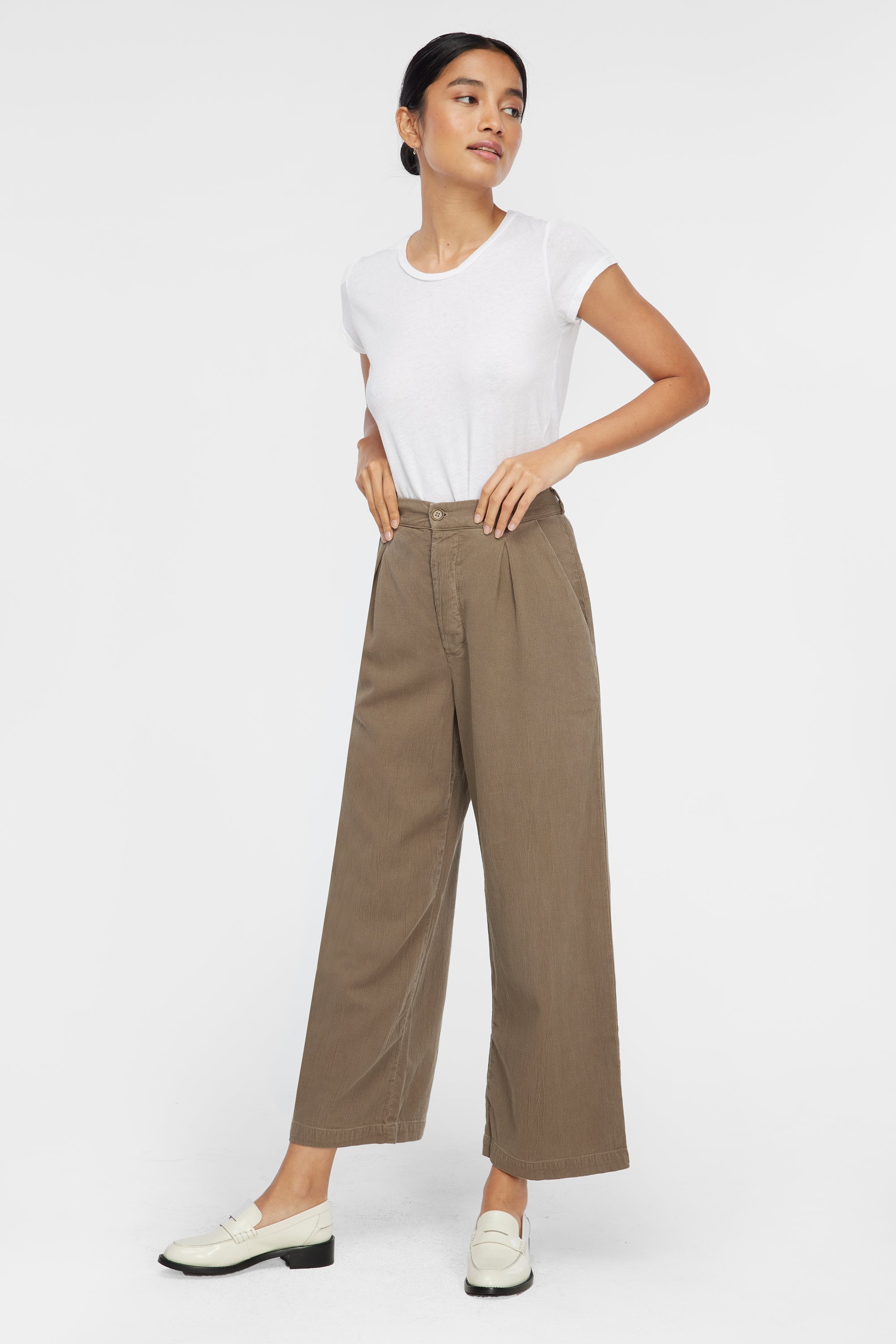 Lola Trousers - Sage