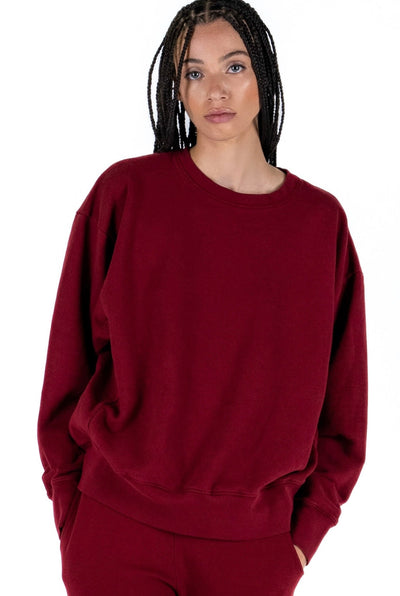 Slater Sweatshirt - Burgundy