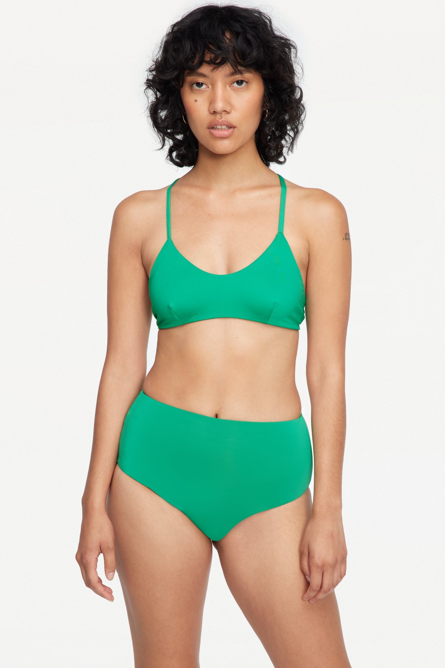 High Rise Brief - Emerald