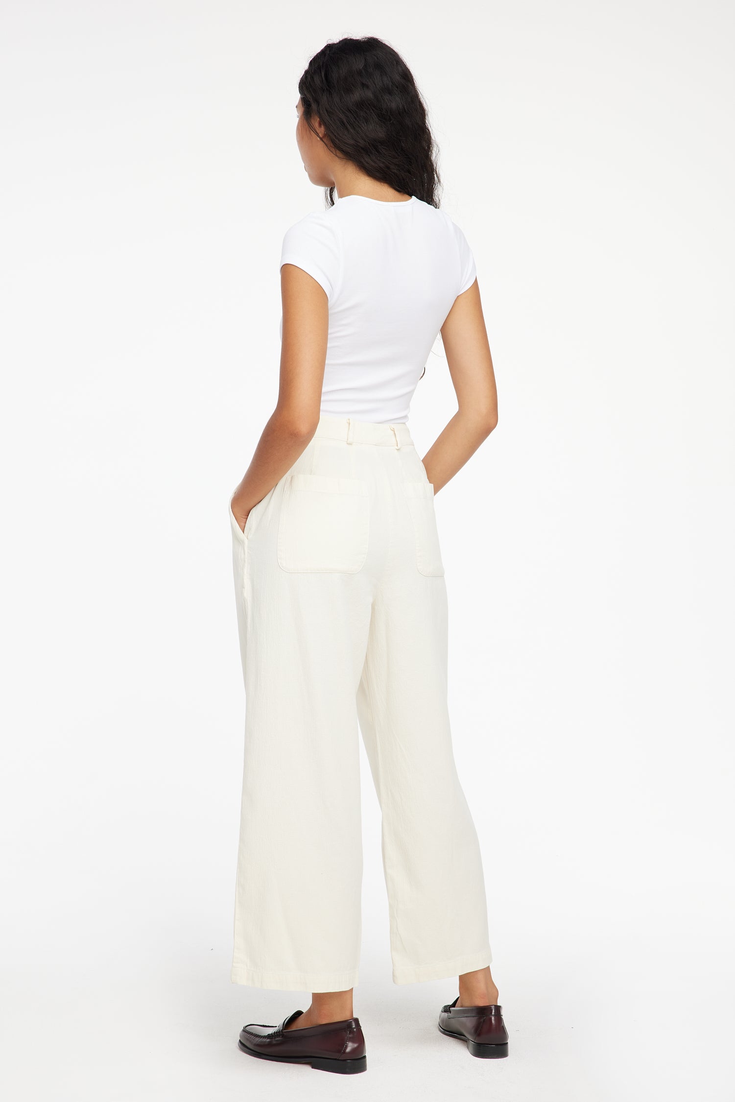 Lola Trousers - Panna Cotta