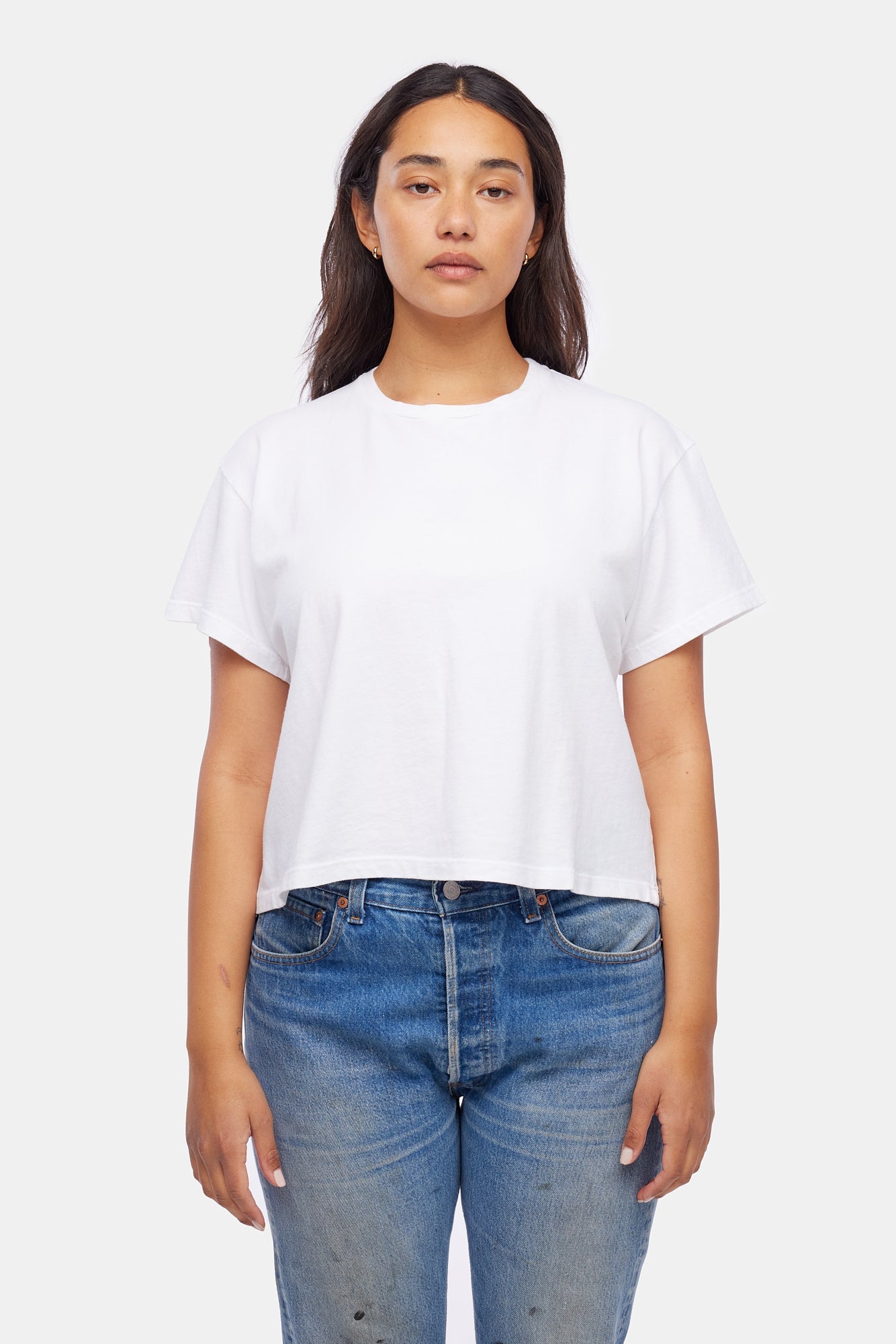 Boxy Tee - Whitewash