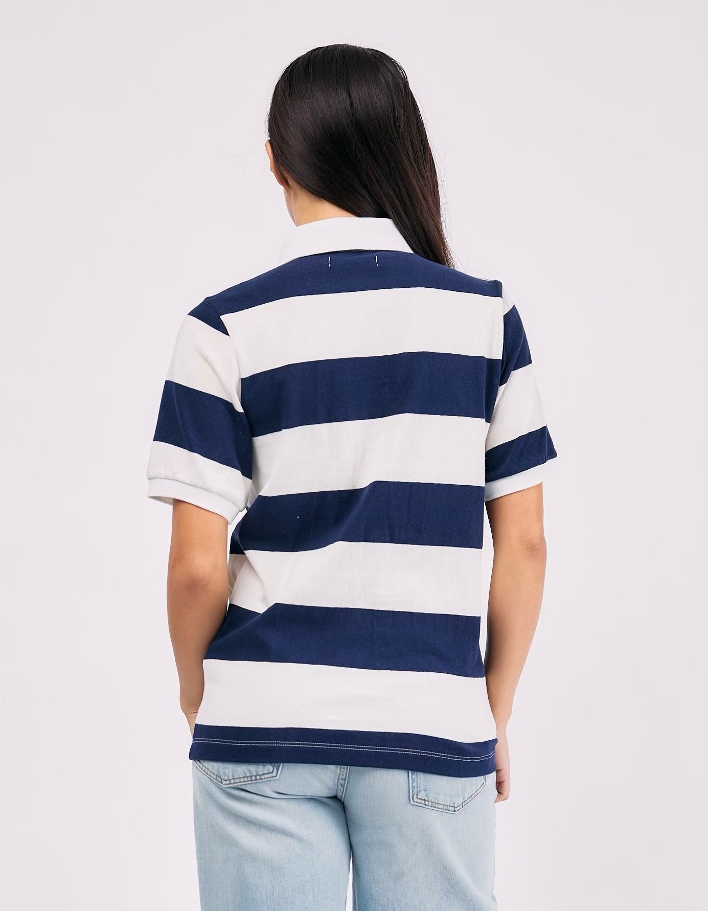 Solid Stripes Polo