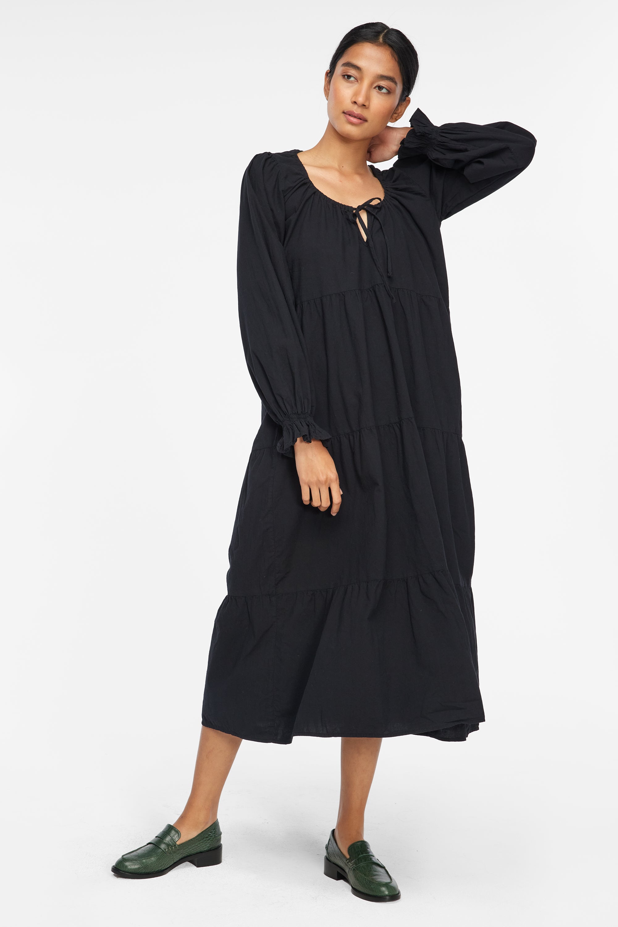 Tate Dress - Tar