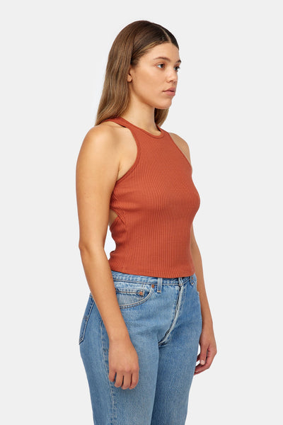 Cut Out Tank - Rust