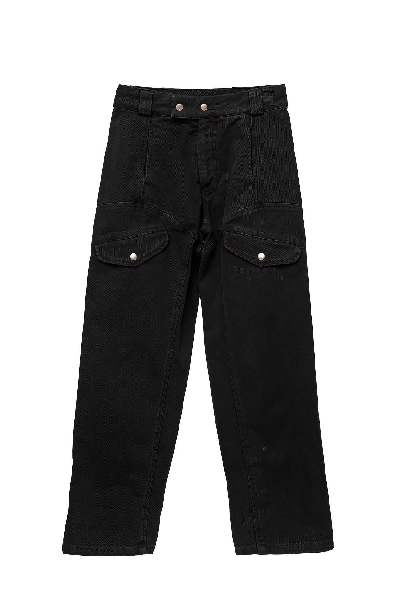 Diego Trousers - Washed Black