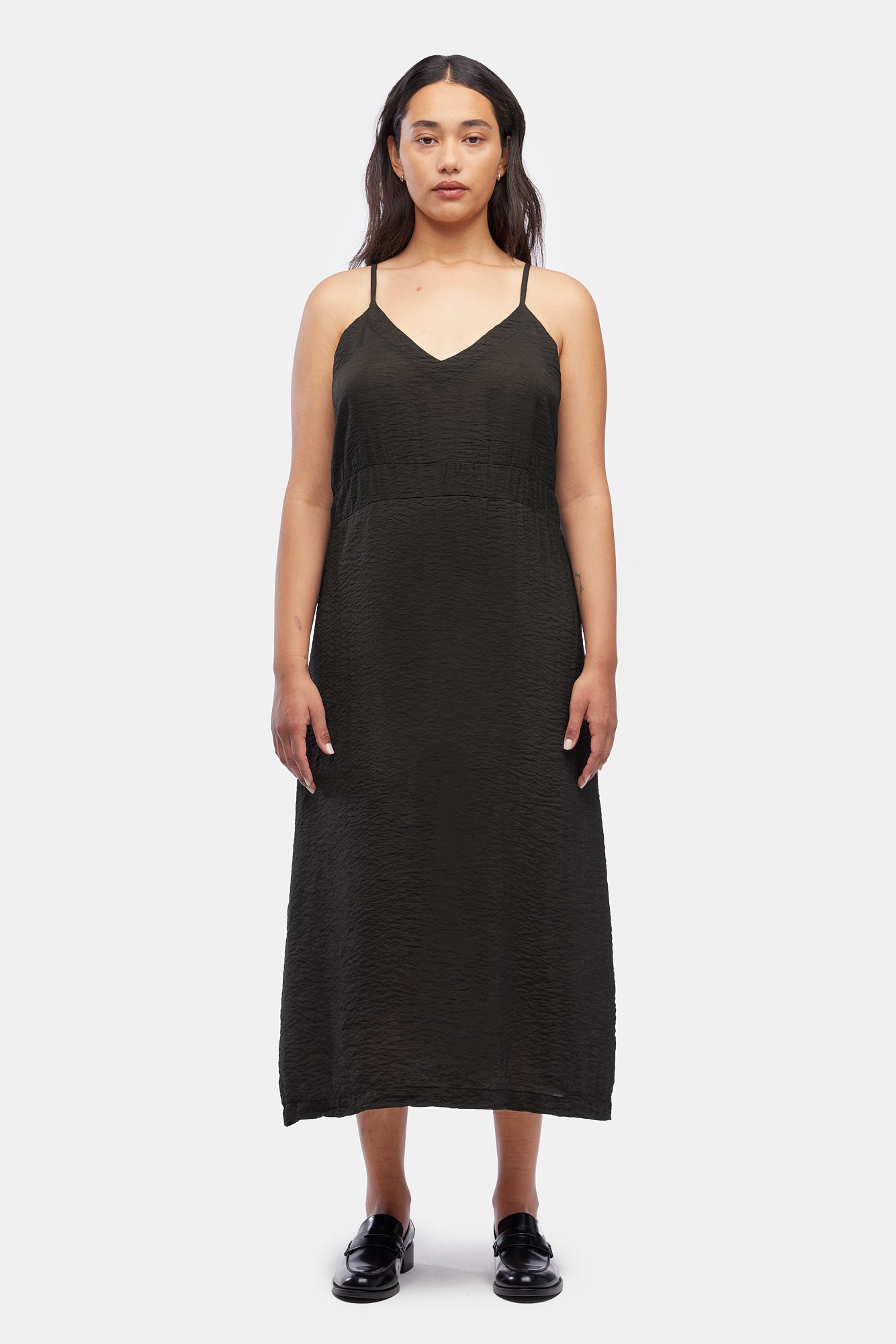 Alma Slip Dress - Tar