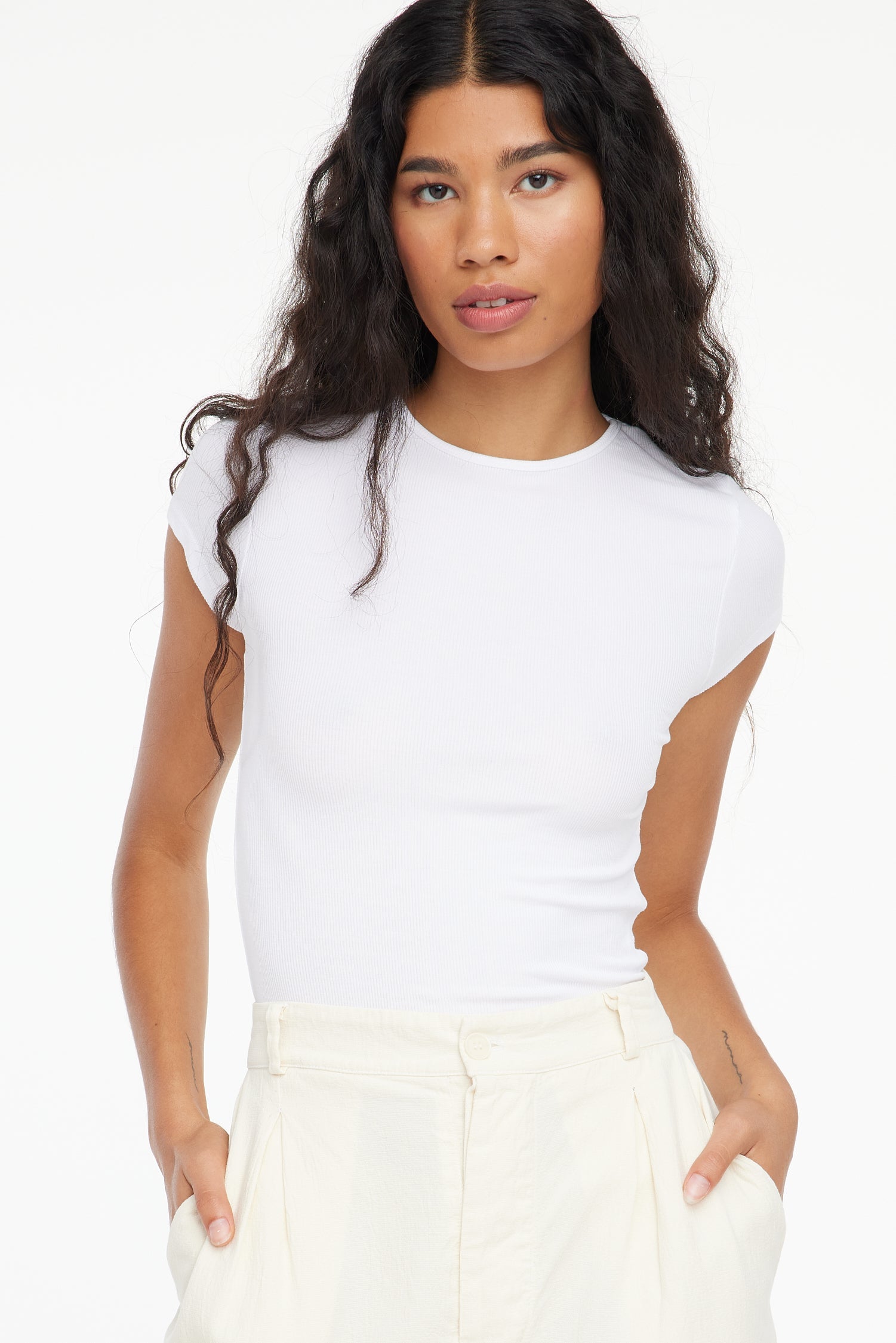 Quincy Tee - Whitewash