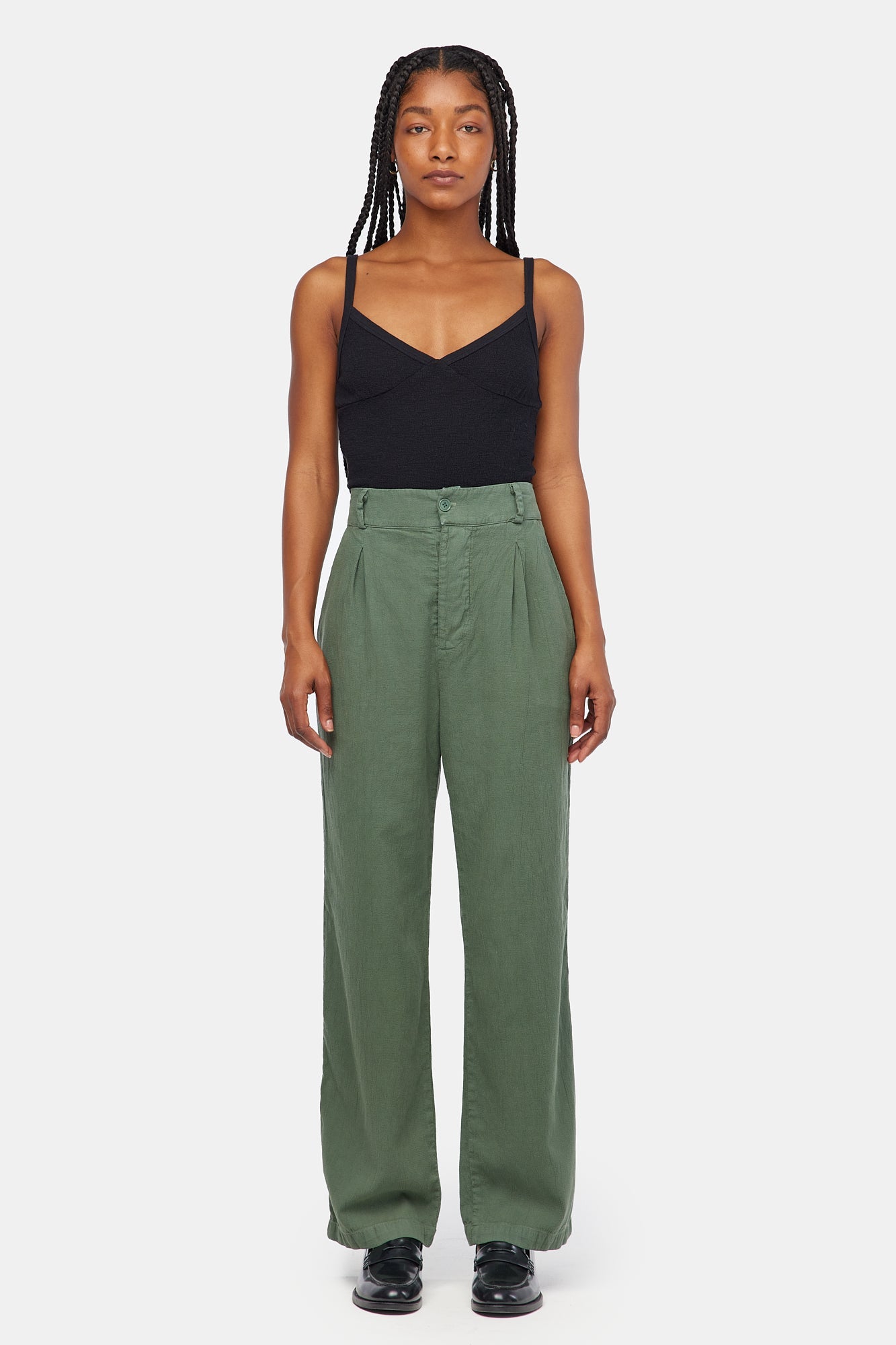Echo Trousers - Seaweed