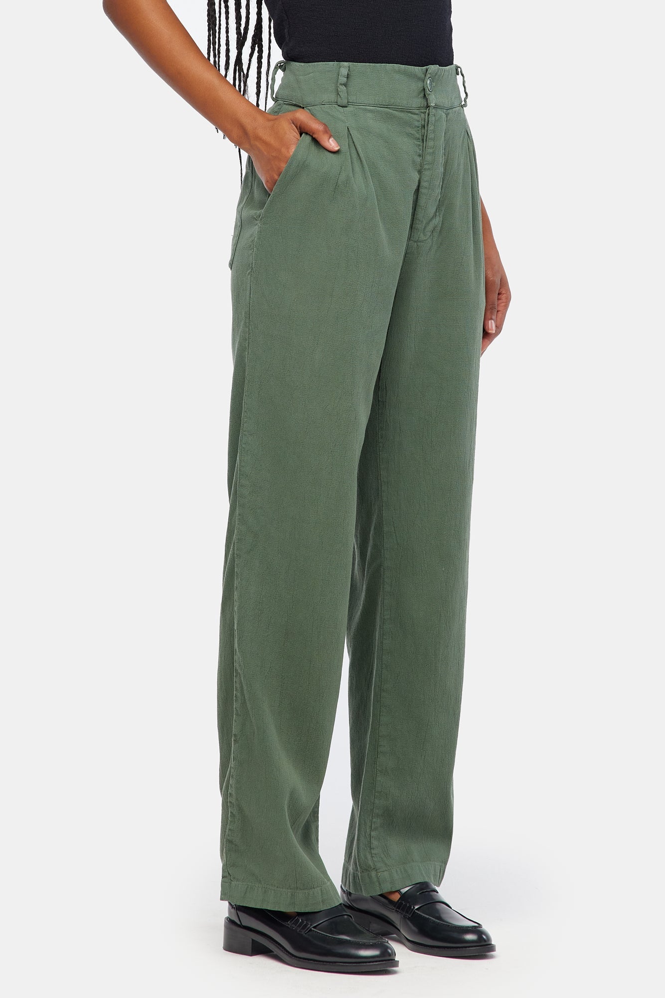 Echo Trousers - Seaweed