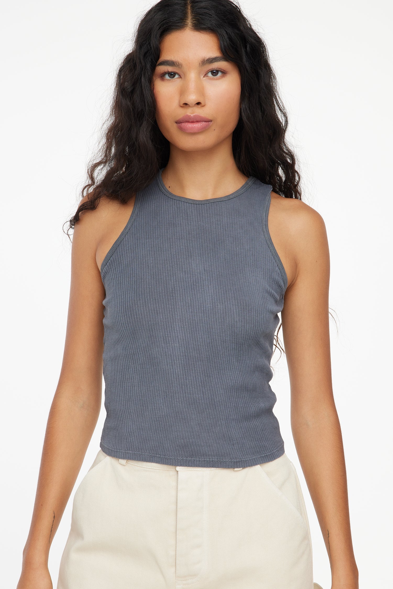 Zoe Tank - Slate