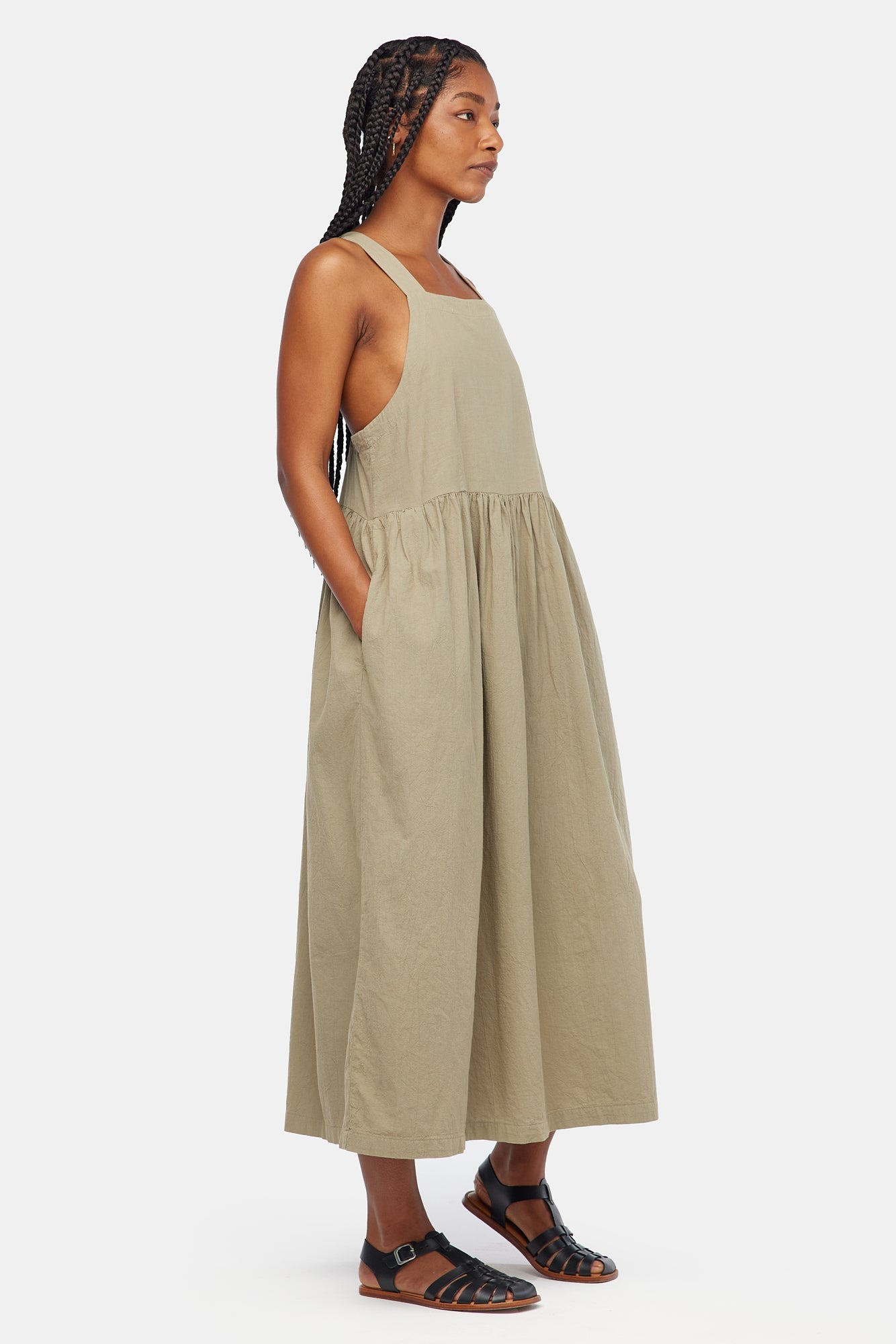 Paz Dress - Eucalyptus