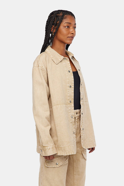 Cassidy Jacket - Sand Mineral Wash