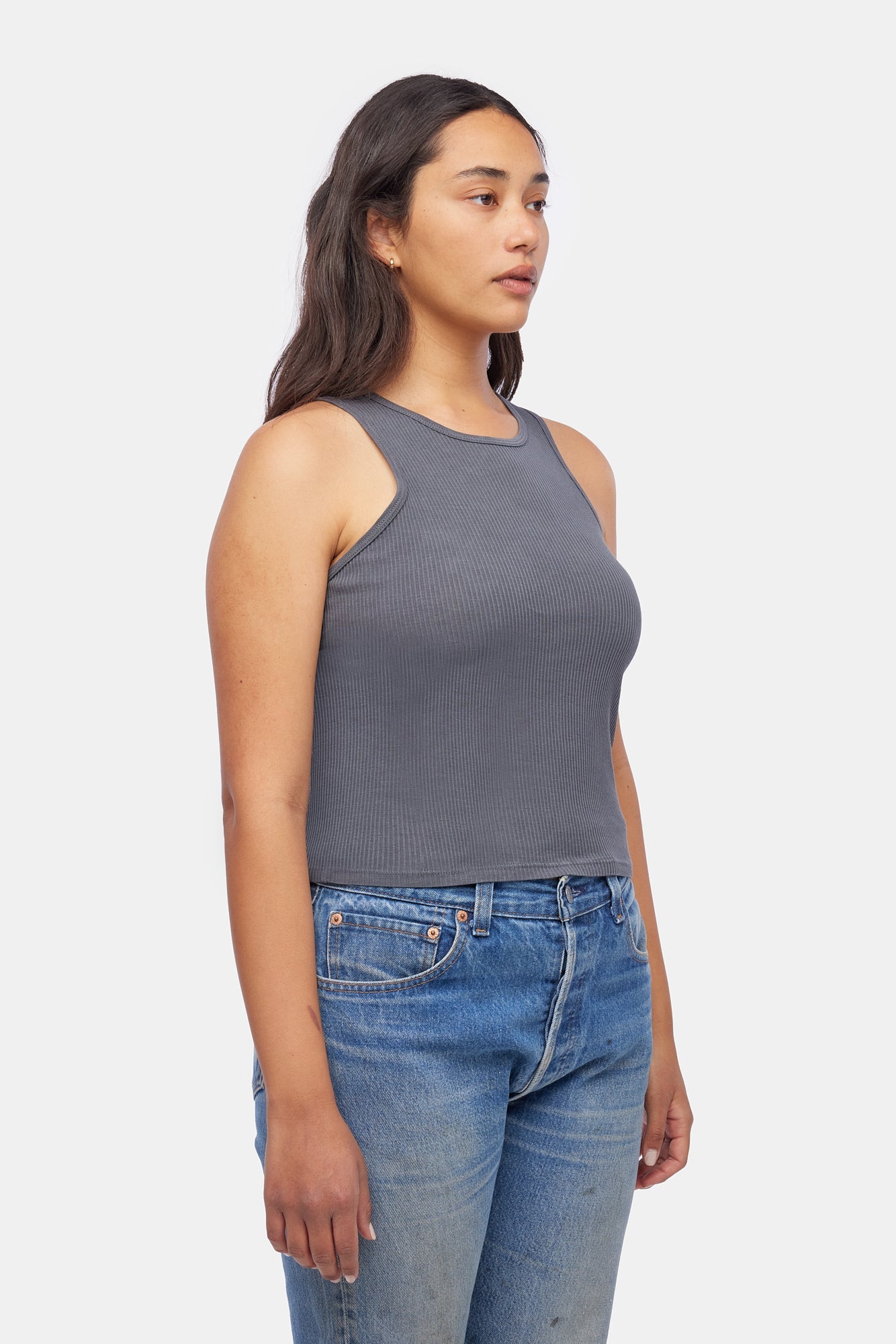 Zoe Tank - Slate