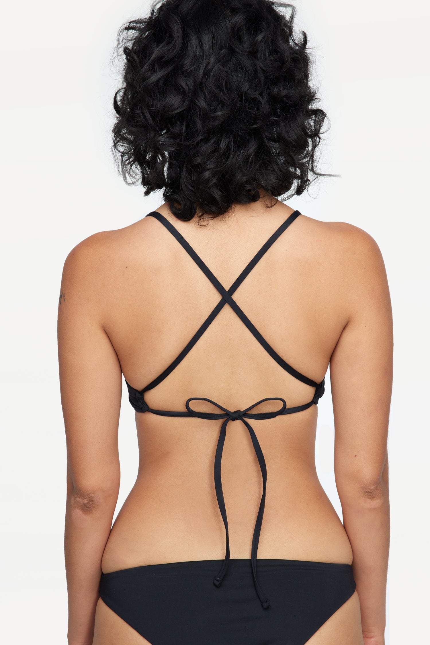 Sporty Tie Top - Tar