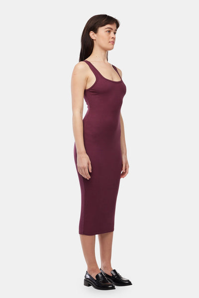 Eliah Dress - Eggplant