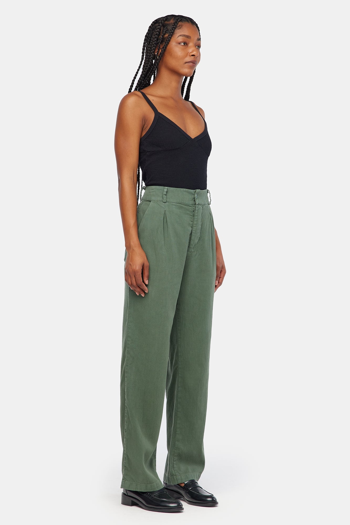Echo Trousers - Seaweed