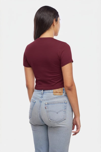 Smith Tee - Burgundy