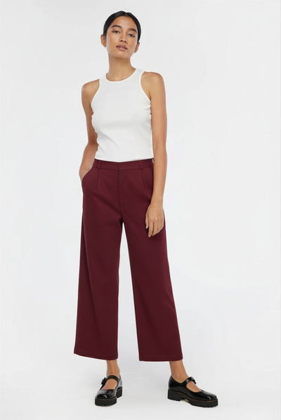 Lola Trousers - Burgundy