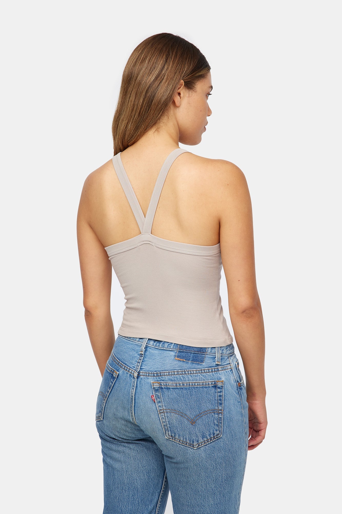 Ribbed Finn Tank - Shroom
