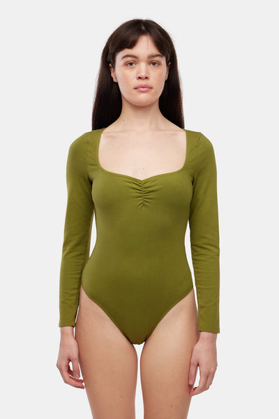 Lyra Bodysuit - Moss