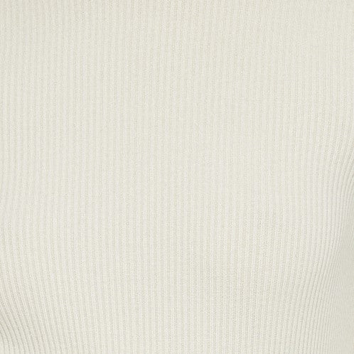 Sweater Rib Turtleneck - Oatmeal