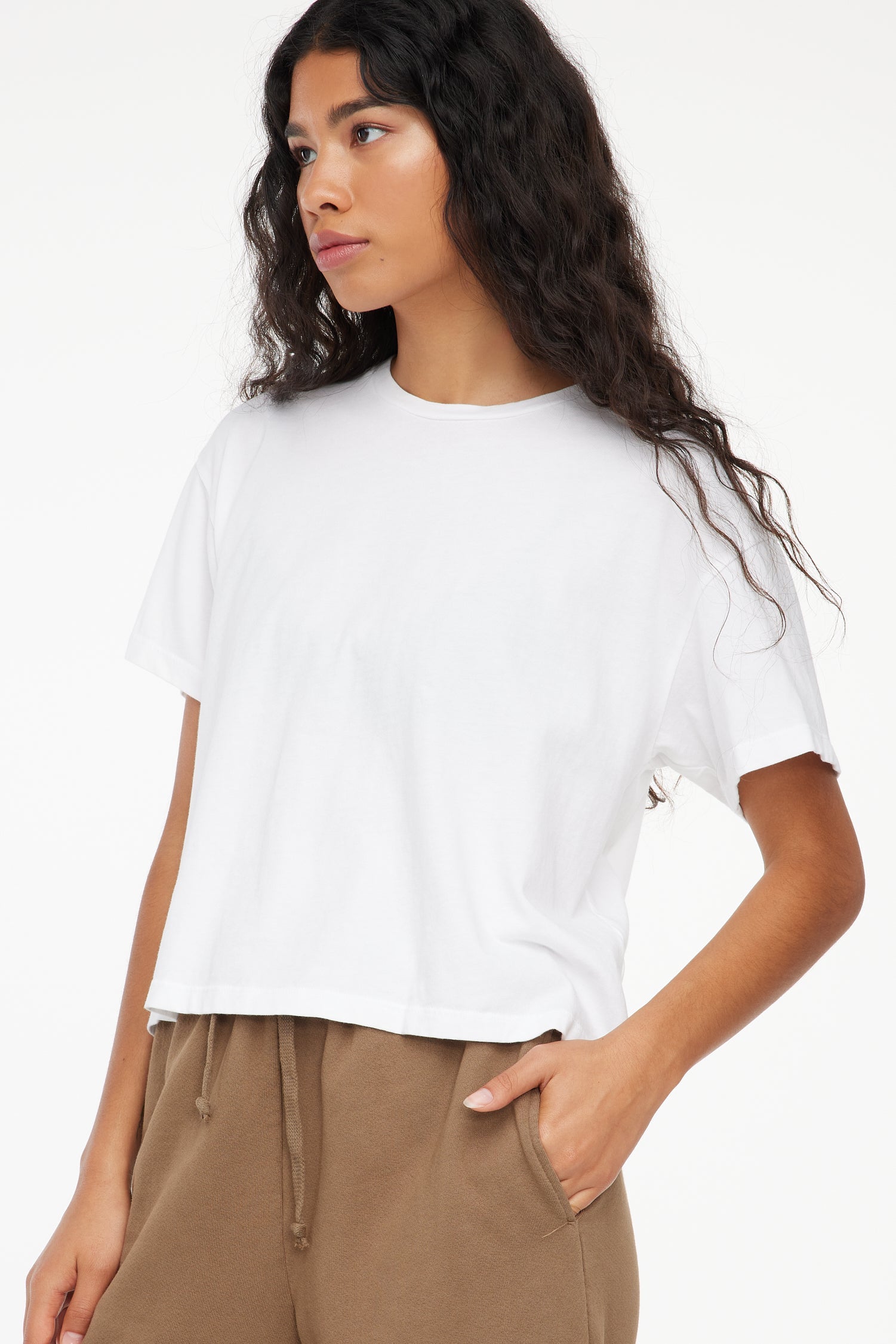 Boxy Tee - Whitewash
