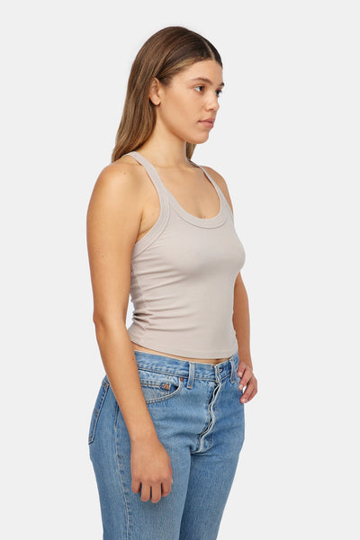 Ribbed Finn Tank - Shroom