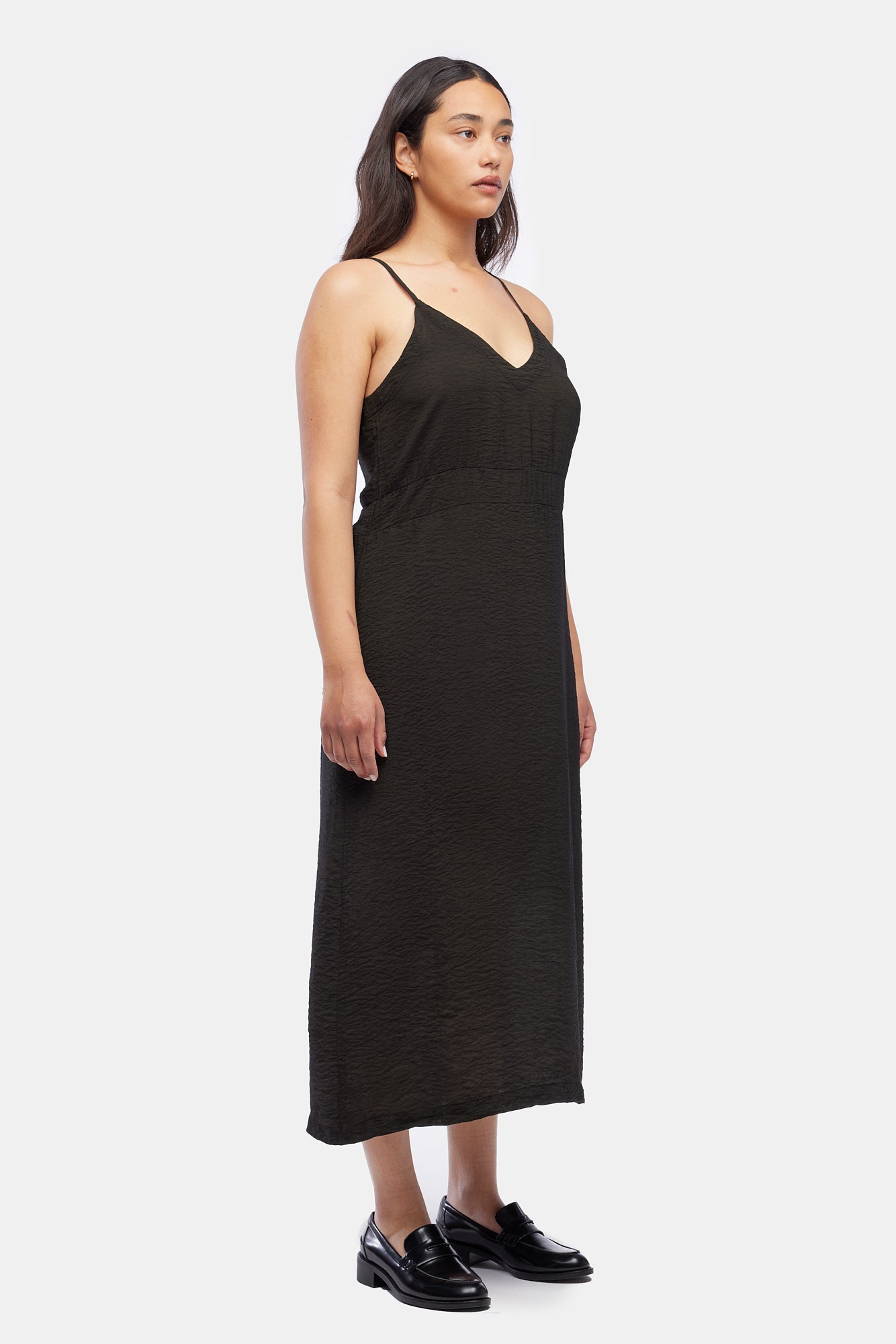 Alma Slip Dress - Tar