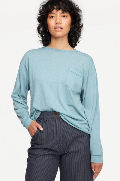Longsleeve Crewneck - Pacific