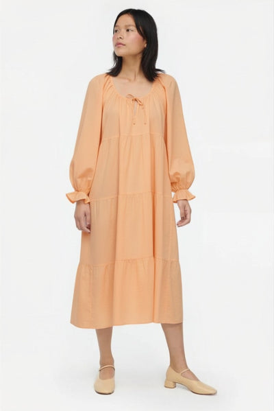 Tate Dress - Orange Cream