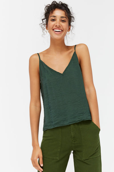 Sofia Slip Tank - Absynthe