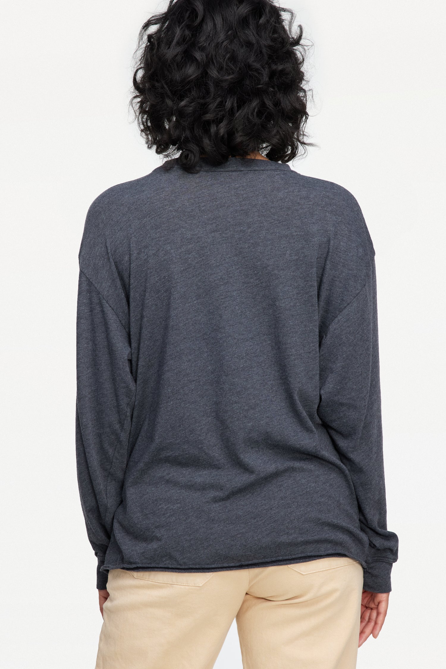 Longsleeve Crewneck - Tar