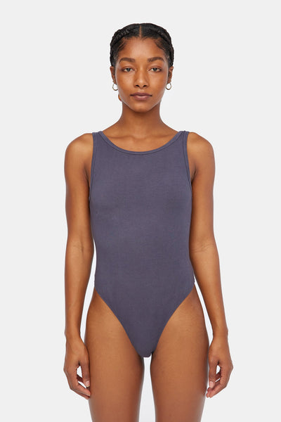 Indio Bodysuit - Charcoal
