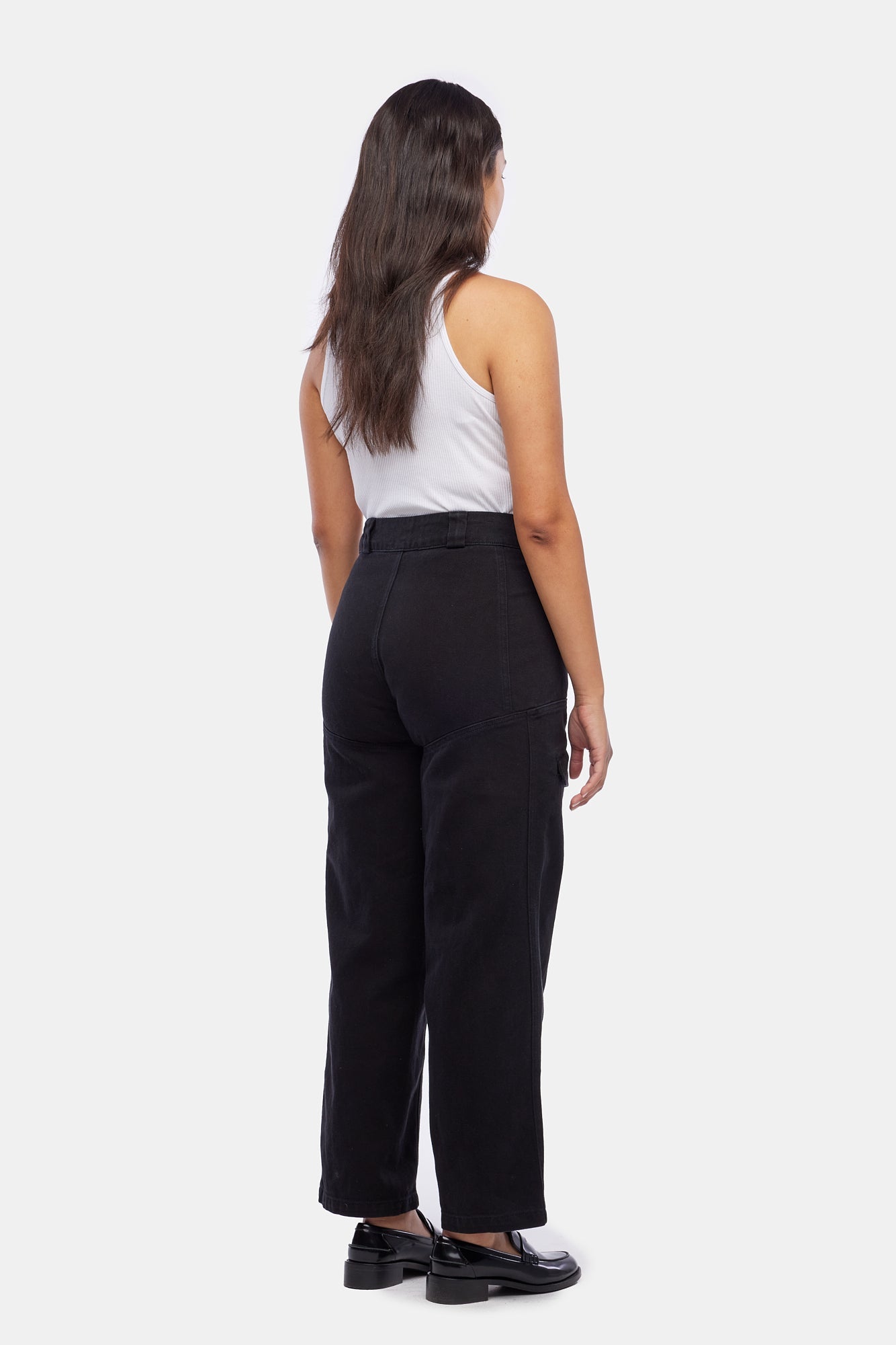 Diego Trousers - Washed Black