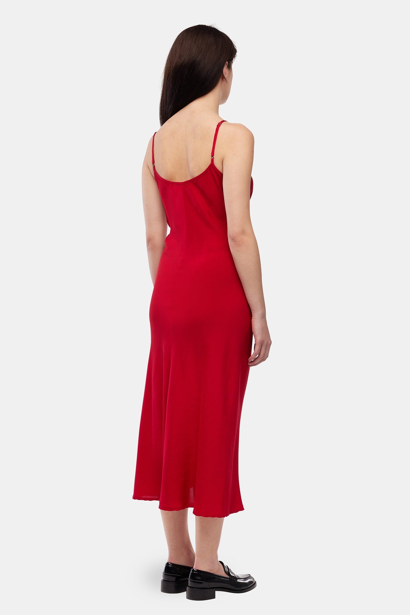 Freya Slip - Cherry Red